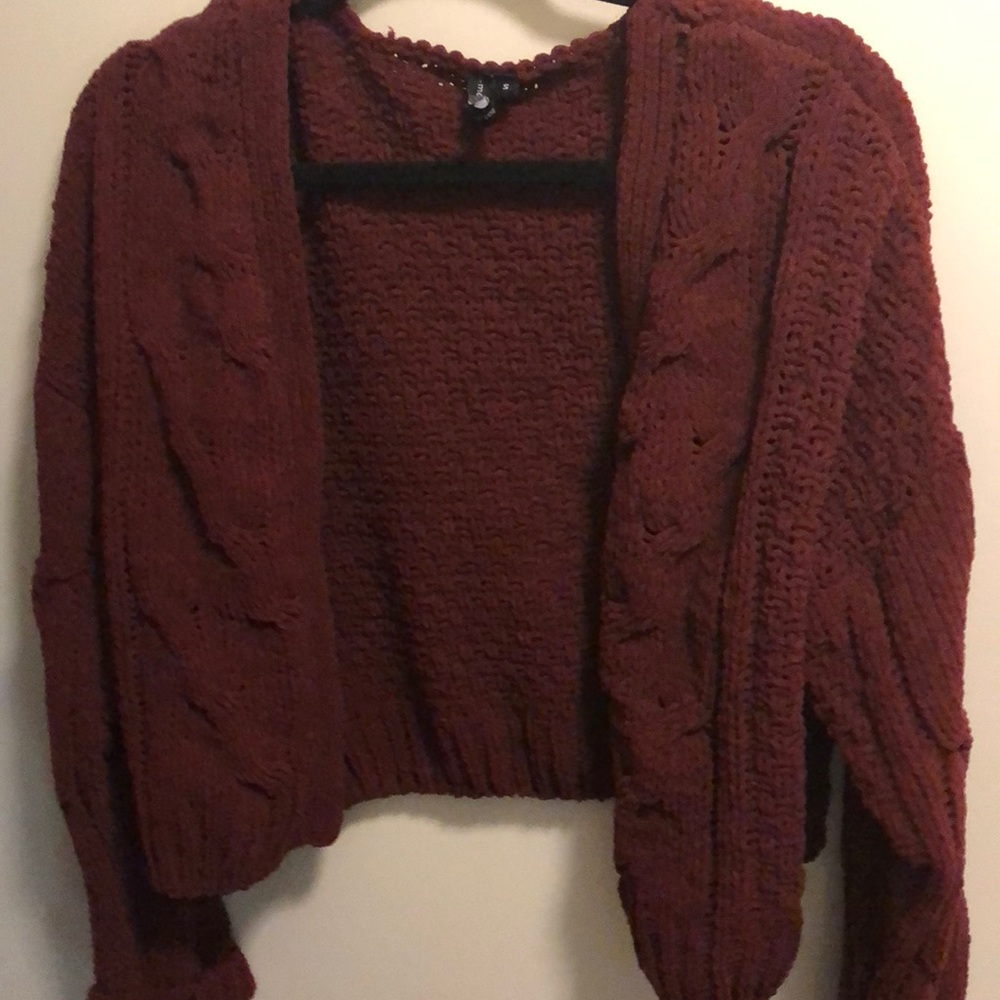 Knit cardigan